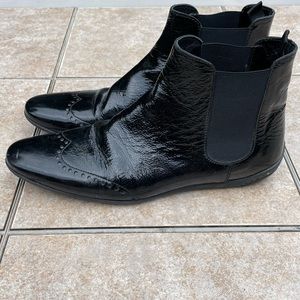 Moschino black boots